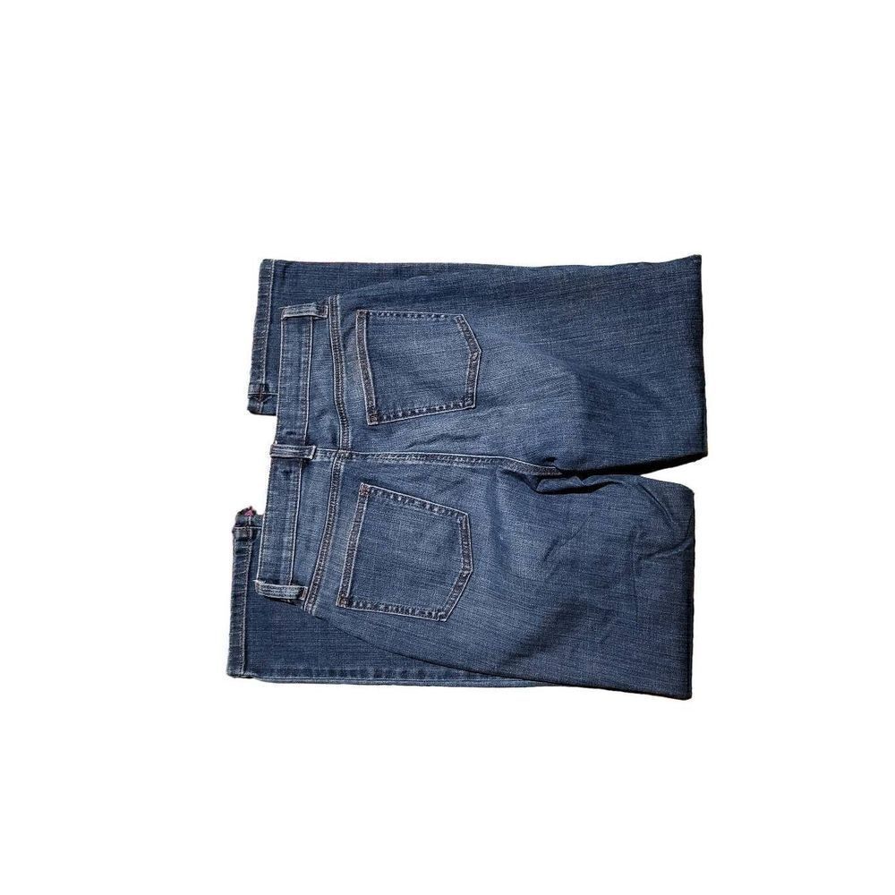 Eileen Fisher Slim Tapered Organic Cotton Jeans Blue Women's 2 - Picture 3 of 4